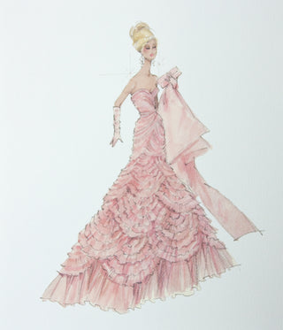 Barbie™ Couture Pink Evening Dress
