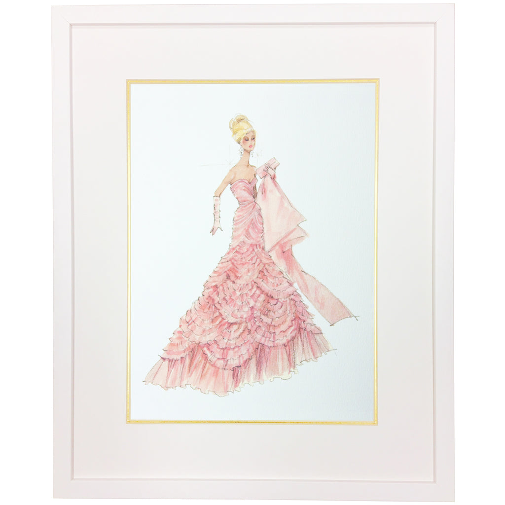 Barbie® Couture Pink Evening Dress – Art For Kids