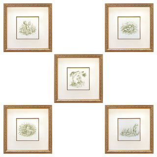 Toile Set in Green