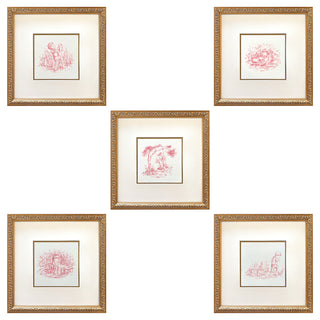 Toile Set in Pink